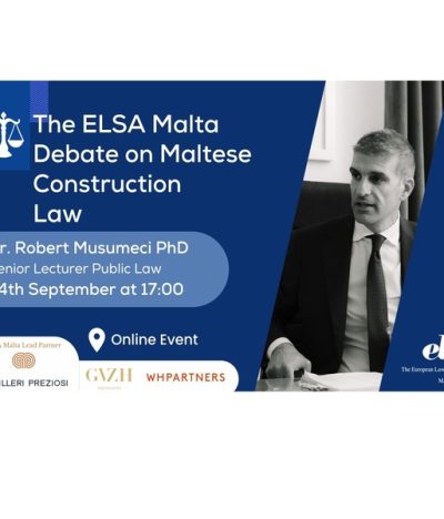 Online link to ELSA construction law debate – tonight @ 5pm